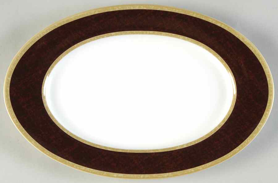 Mahogany Rose Relish/Butter Tray by Noritake-1