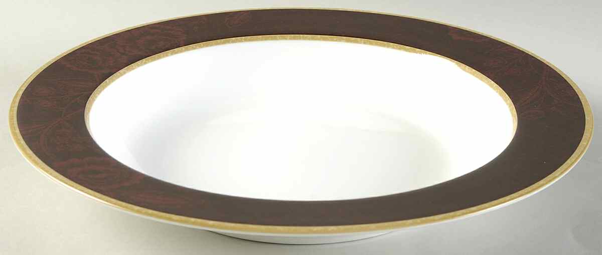 Mahogany Rose 11" Individual Pasta Bowl by Noritake-1
