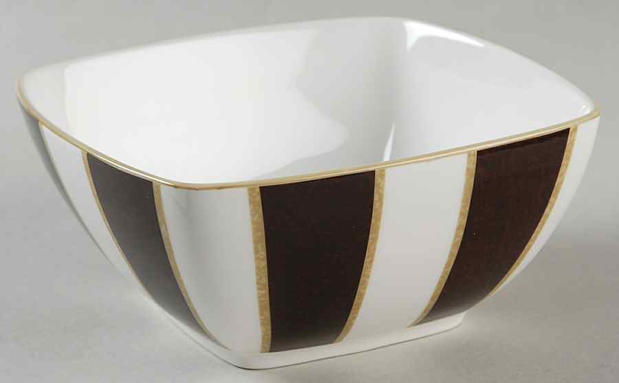 Mahogany Rose 5" Square Bowl by Noritake-1