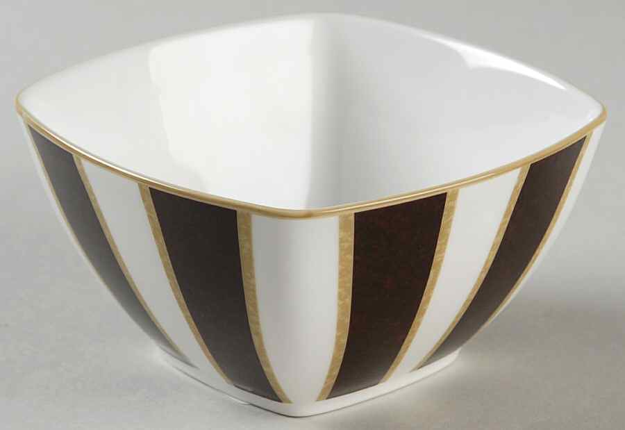 Mahogany Rose 4" Square Bowl by Noritake-1