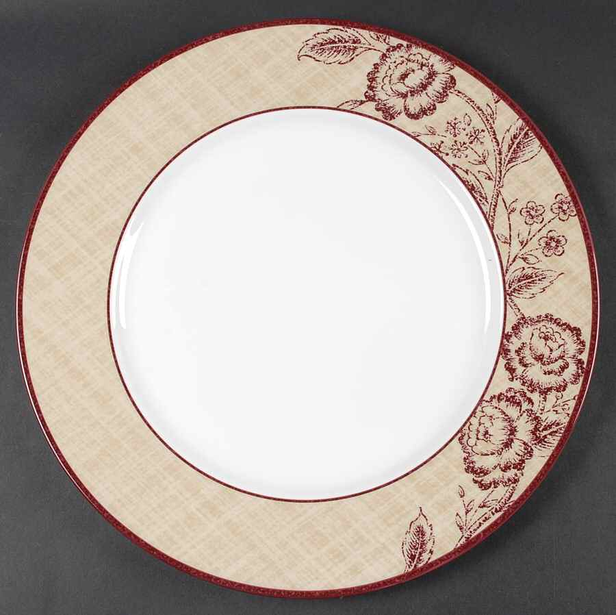Tapestry Rose 12" Chop Plate (Round Platter) by Noritake-1