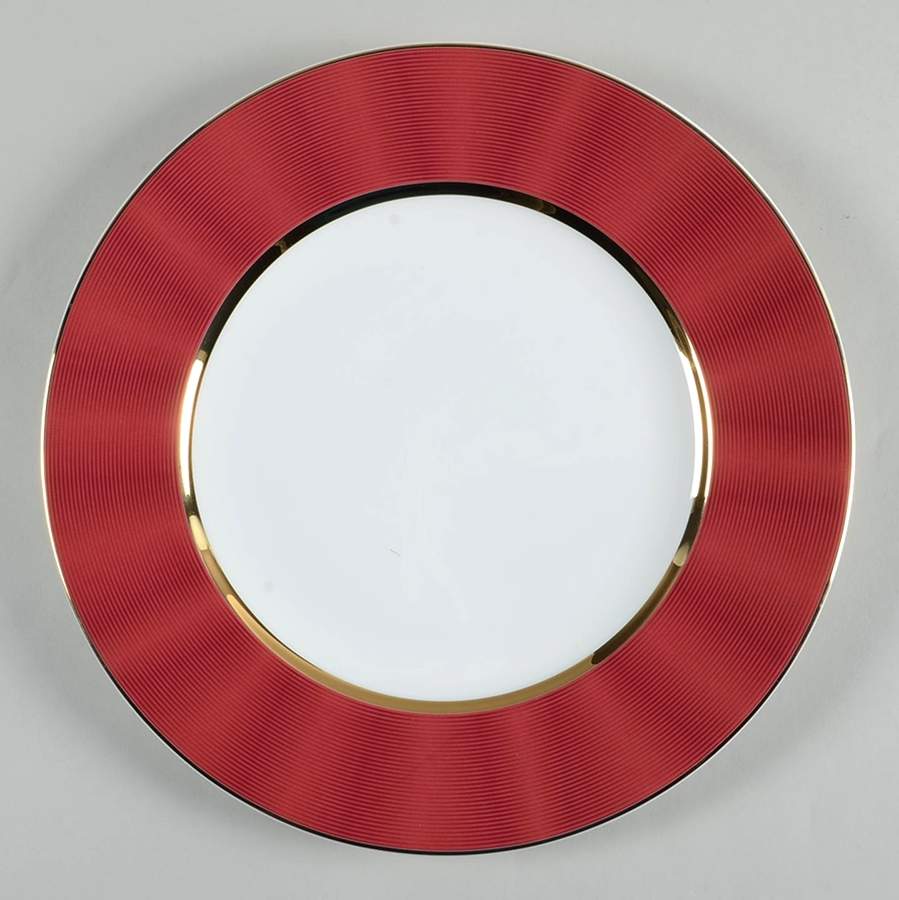 Silk Rouge Dinner Plate by Nikko-1