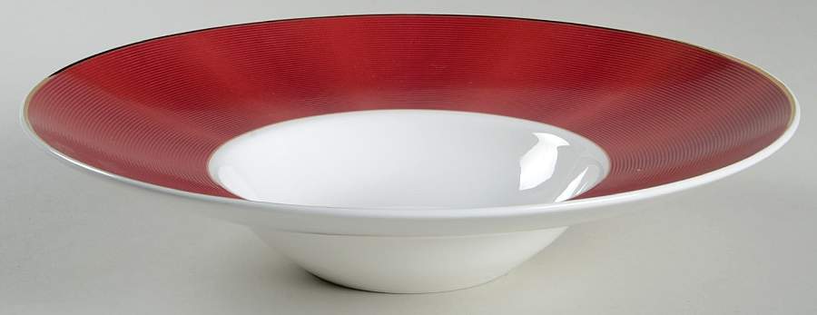 Silk Rouge 11" Round Serving Bowl by Nikko-1