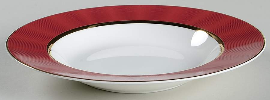 Silk Rouge 9" Soup/Pasta Bowl by Nikko-1