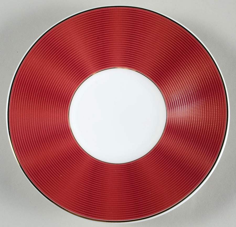 Silk Rouge Saucer by Nikko-1