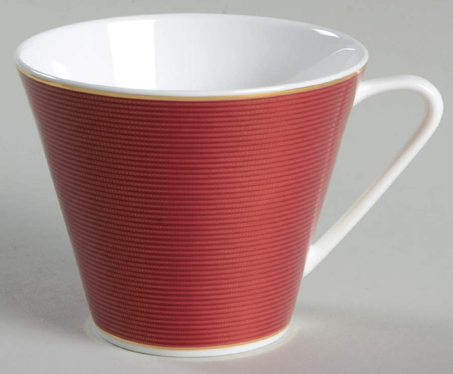 Silk Rouge Flat Cup by Nikko-1