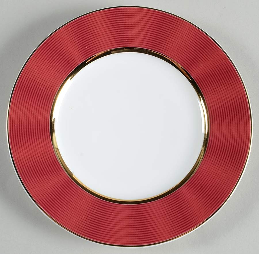 Silk Rouge Bread & Butter Plate by Nikko-1