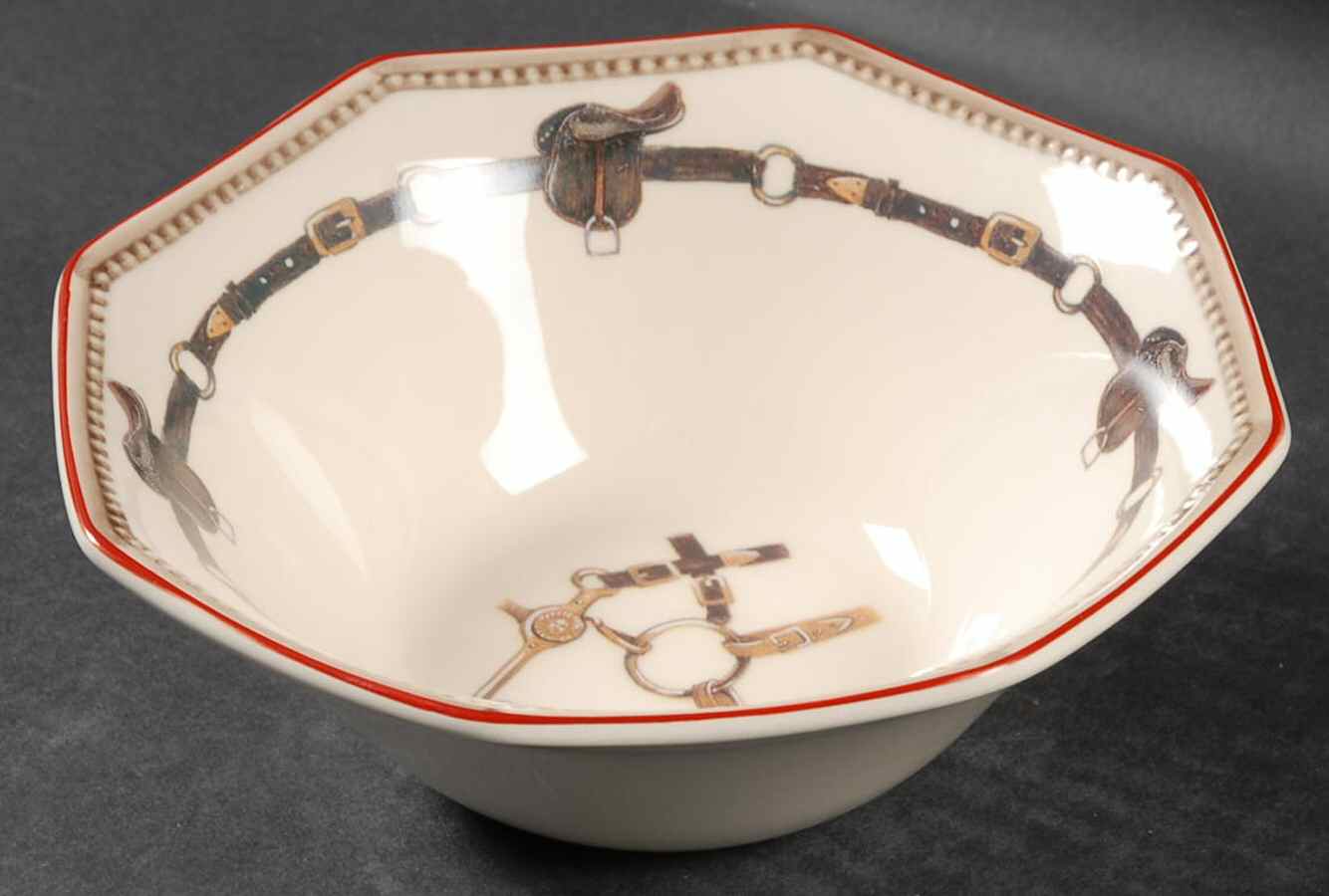 Chantilly Coupe Soup Bowl by Niderviller (France)-1