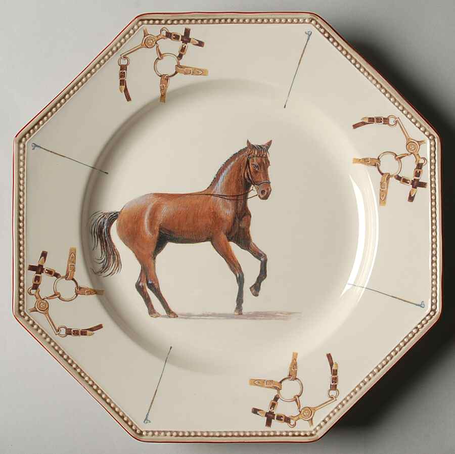 Chantilly Service Plate (Charger) by Niderviller (France)-1