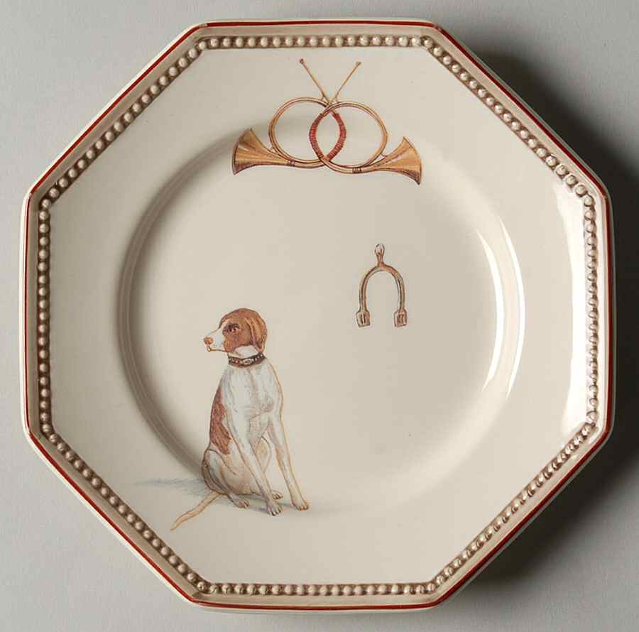 Chantilly Bread & Butter Plate by Niderviller (France)-1