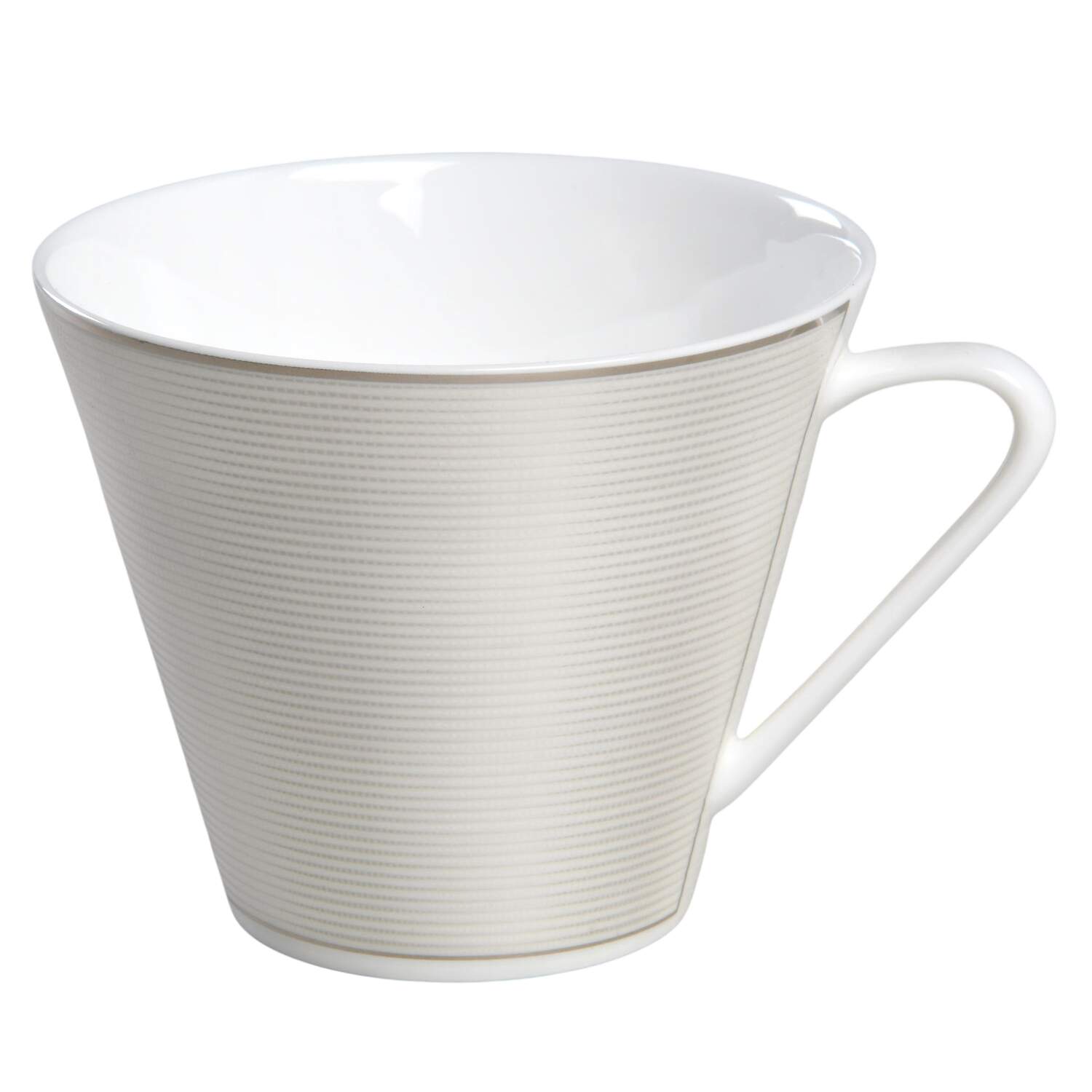 Silk Platinum Flat Cup by Nikko-1