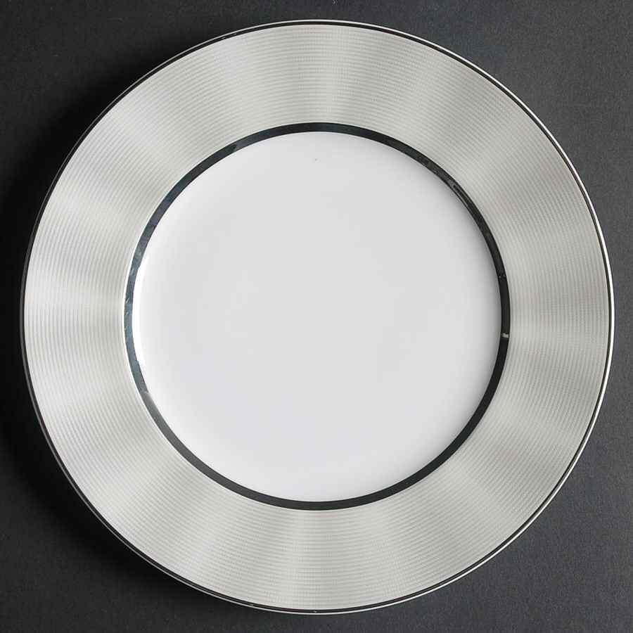 Silk Platinum Salad Plate by Nikko-1