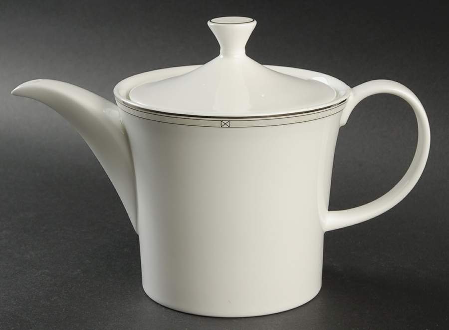 Jaz Tea/Coffee Pot & Lid by Nikko-1