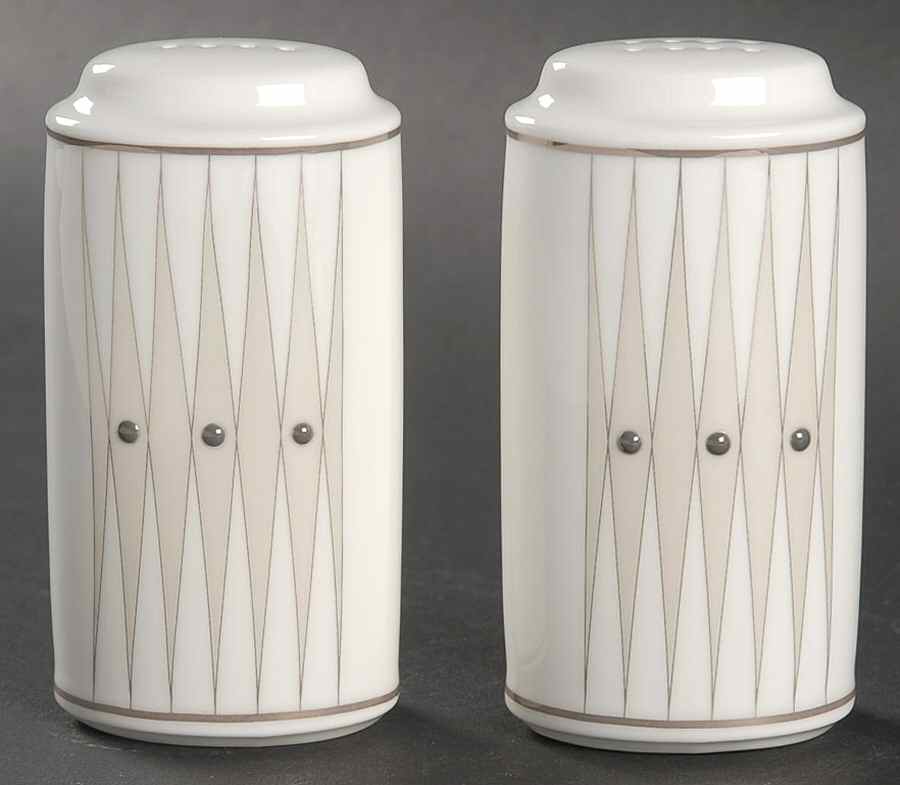 Metronome Salt & Pepper Set by Noritake-1
