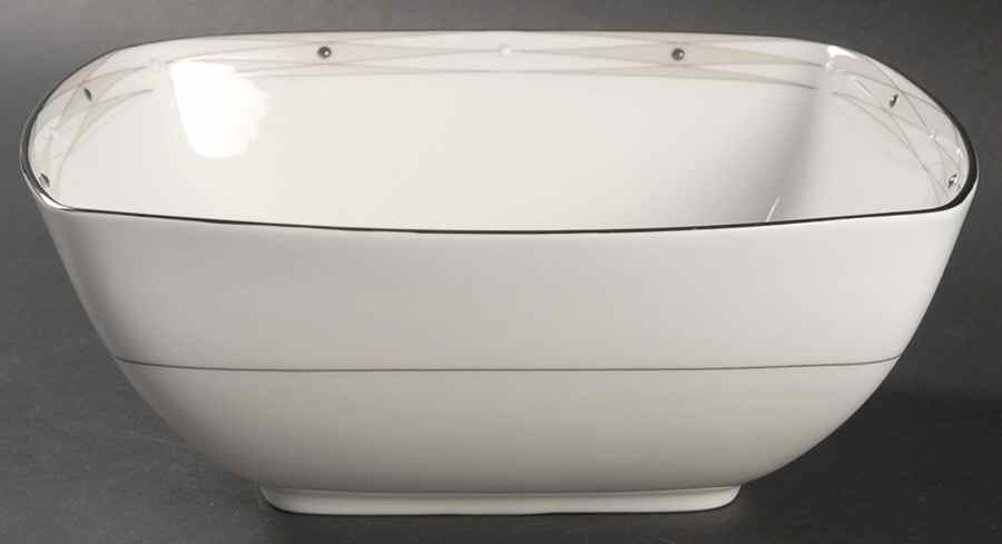 Metronome 9" Square Salad Serving Bowl by Noritake-1