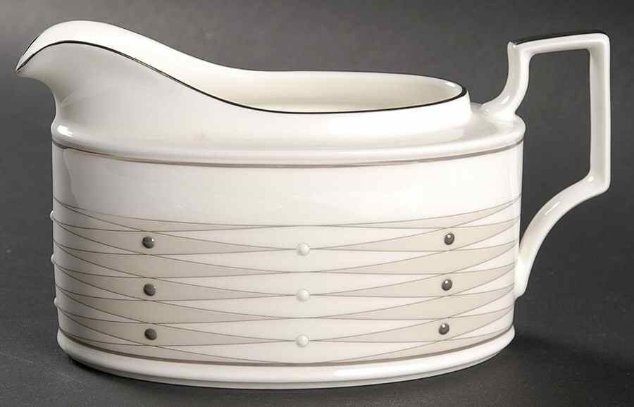 Metronome Gravy Boat by Noritake-1