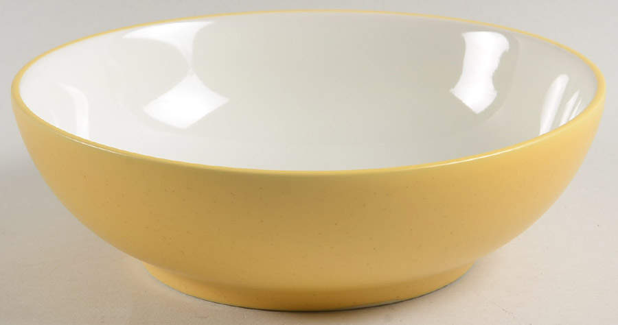 Colorwave Mustard Dip Bowl for Chip & Dip Set by Noritake-1