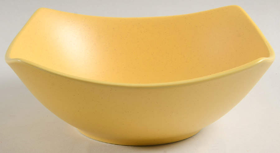 Colorwave Mustard 8" Square Bowl by Noritake-1