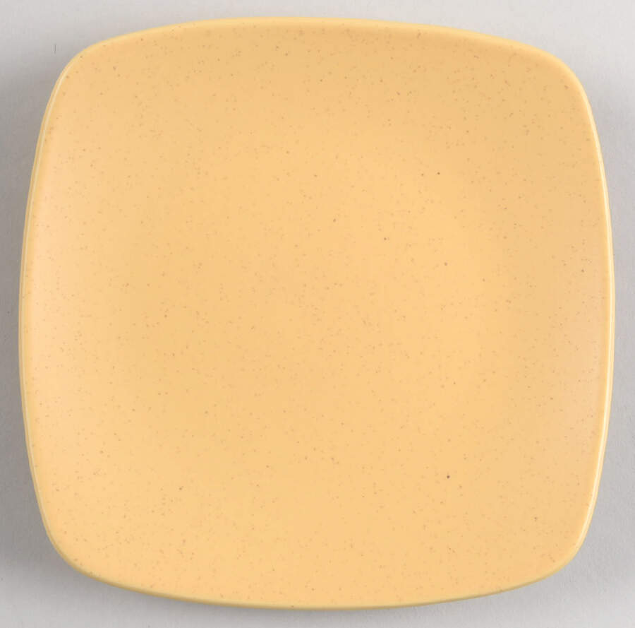 Colorwave Mustard Square Bread & Butter Plate by Noritake-1