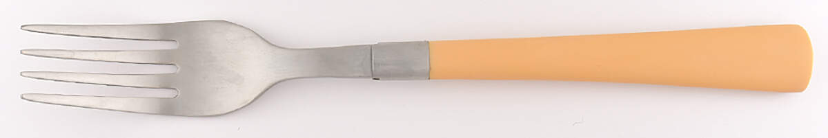 Colorwave Mustard Individual Salad Fork by Noritake-1