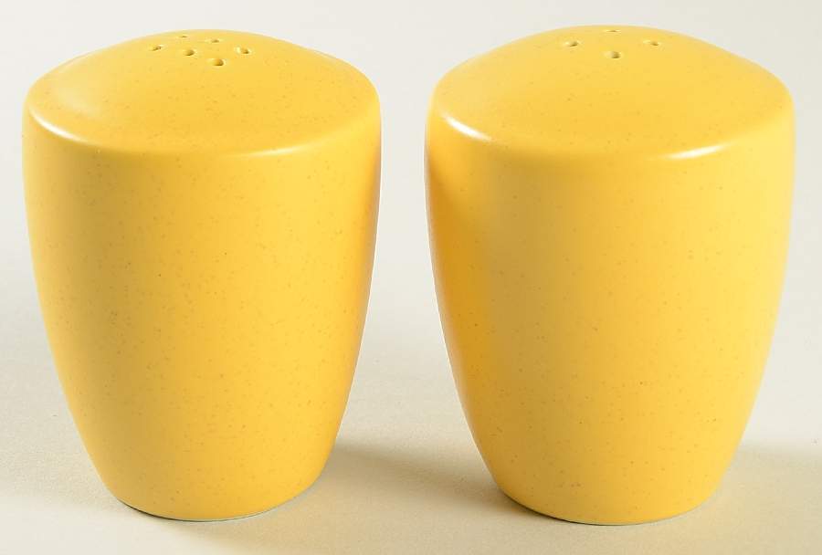 Colorwave Mustard Salt & Pepper Set by Noritake-1