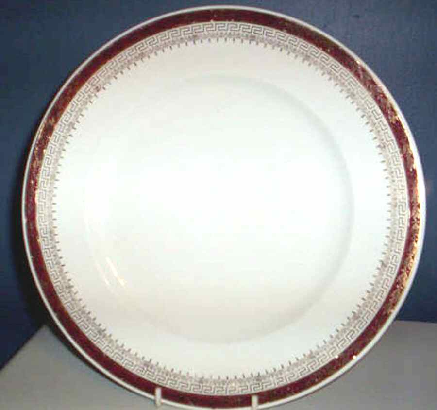 NOS1 Dinner Plate by North Stafforsdhire-1