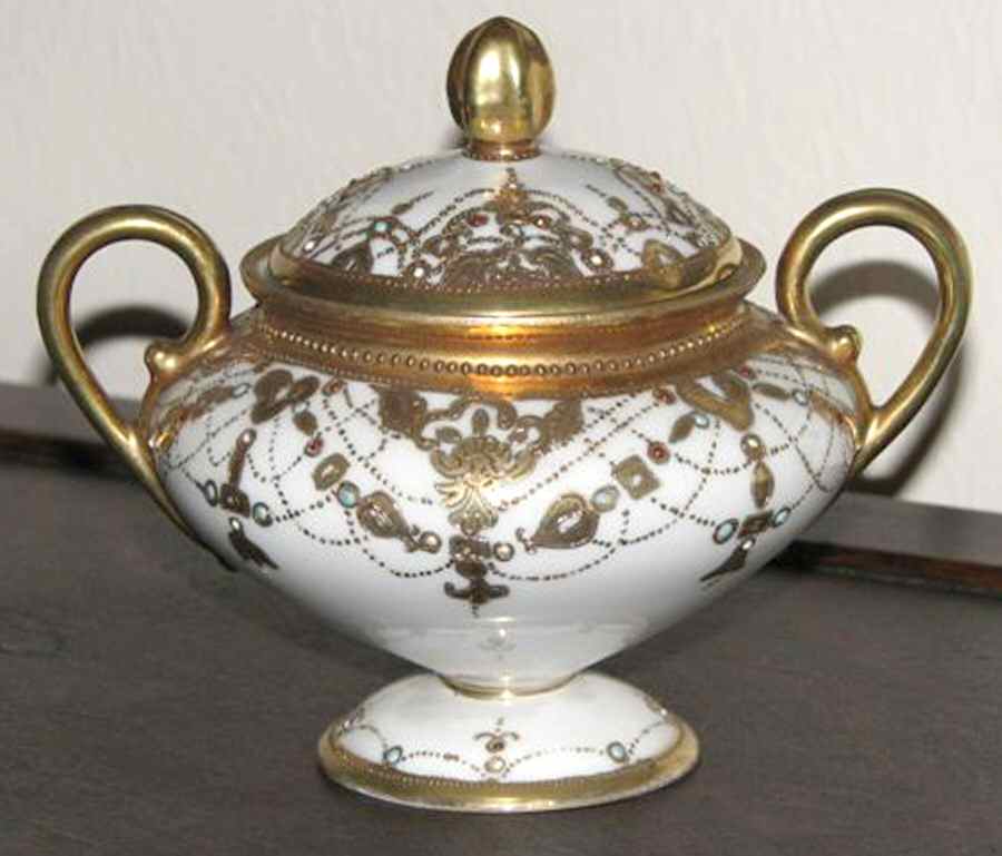 N2641 Sugar Bowl & Lid by Noritake-1