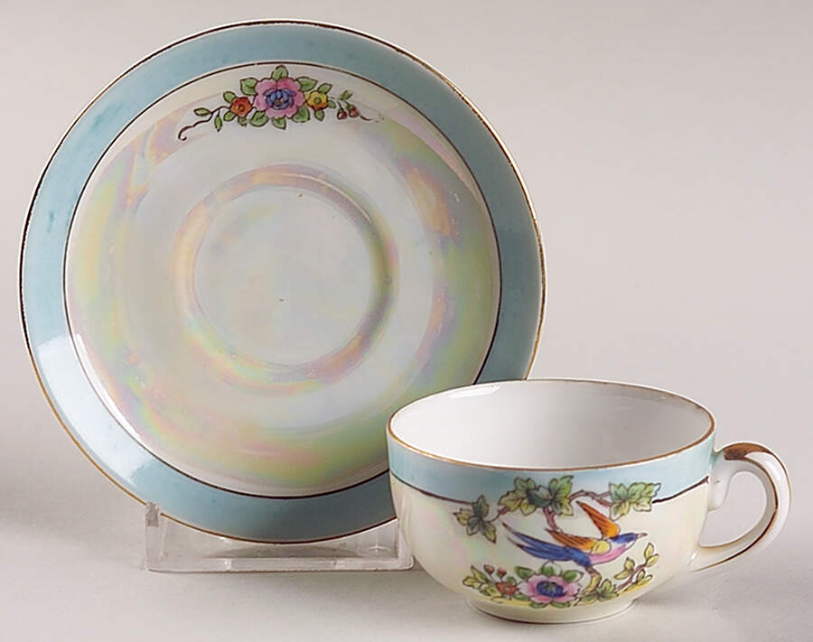 N2644 Flat Toy Cup and Saucer Set by Noritake-1