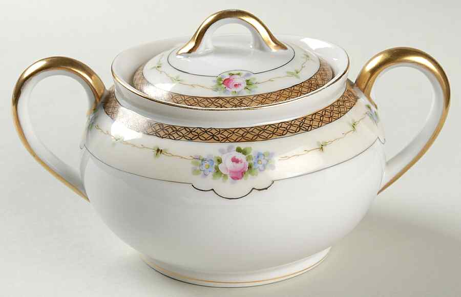 N3244 Sugar Bowl & Lid by Noritake-1
