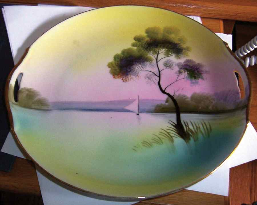 N3282 Handled Cake Plate by Noritake-1