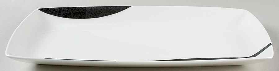 Metaal 14" Rectangular Serving Platter by Noritake-1