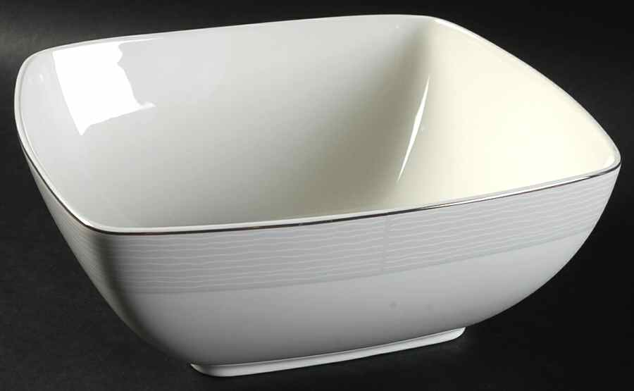 Atlantique 8" Square Vegetable Bowl by Noritake-1