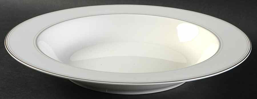 Windsor Platinum 10" Individual Pasta Bowl by Noritake-1