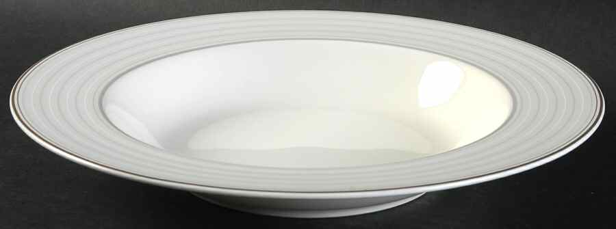 Windsor Platinum Large Rim Soup Bowl by Noritake-1