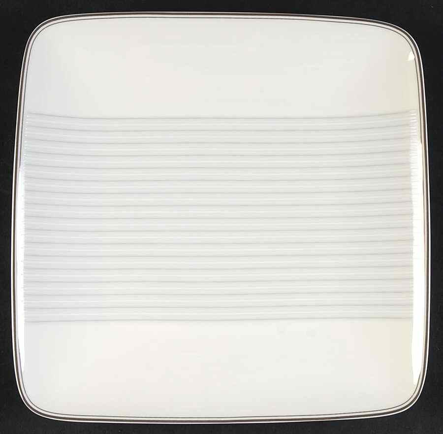 Windsor Platinum Square Salad Plate by Noritake-1