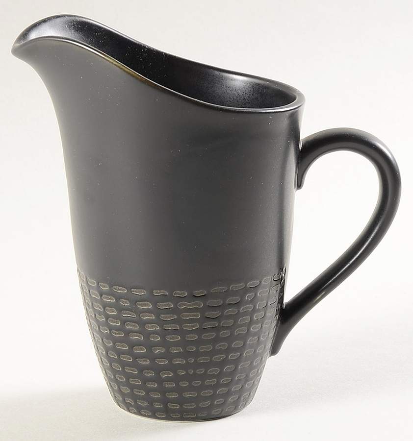 Black Pepper Creamer by Noritake-1