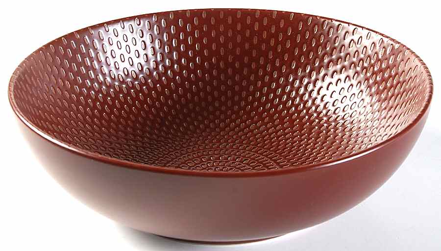 Red Pepper 9" Round Vegetable Bowl by Noritake-1