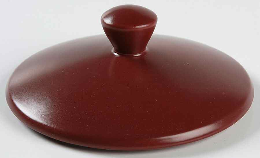 Red Pepper Lid for Sugar Bowl by Noritake-1
