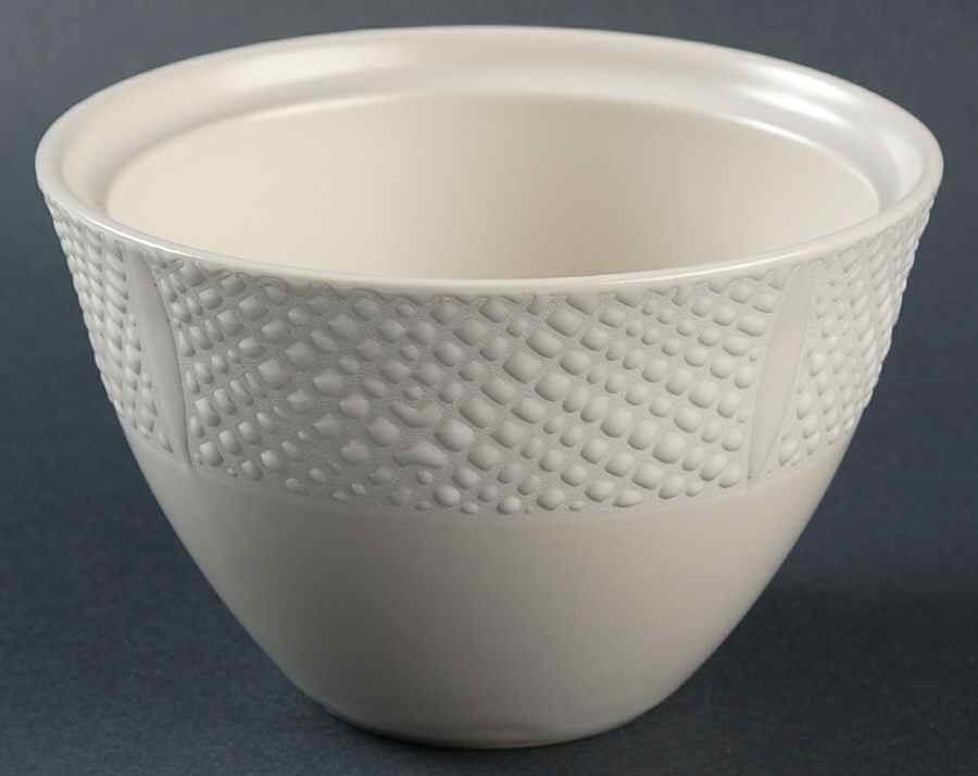 White Pepper Sugar Bowl No Lid by Noritake-1