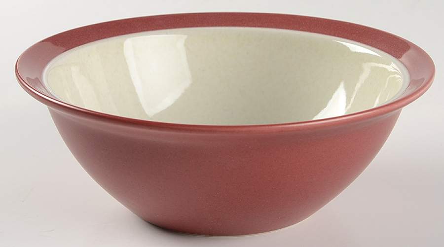 Kona Burgundy Soup/Cereal Bowl by Noritake-1
