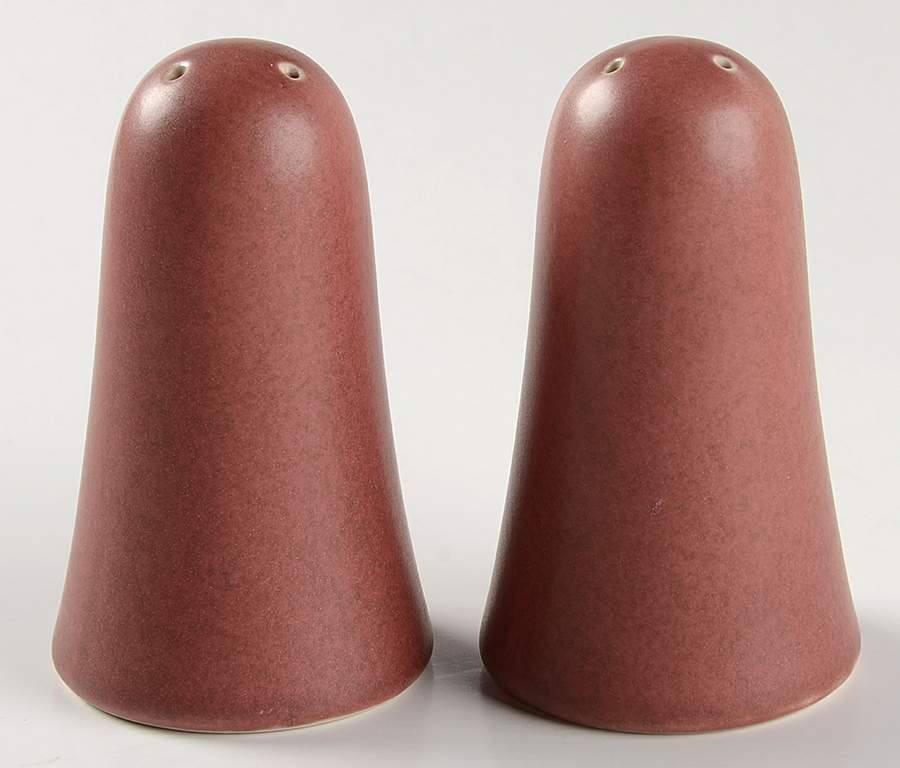 Kona Burgundy Salt & Pepper Set by Noritake-1