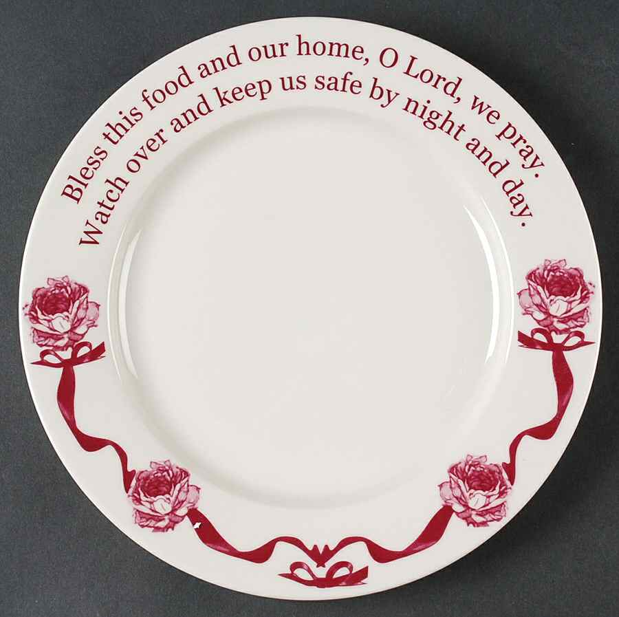 Grace Cranberry (Series 102) Dinner Plate by A New You Worldwide-1