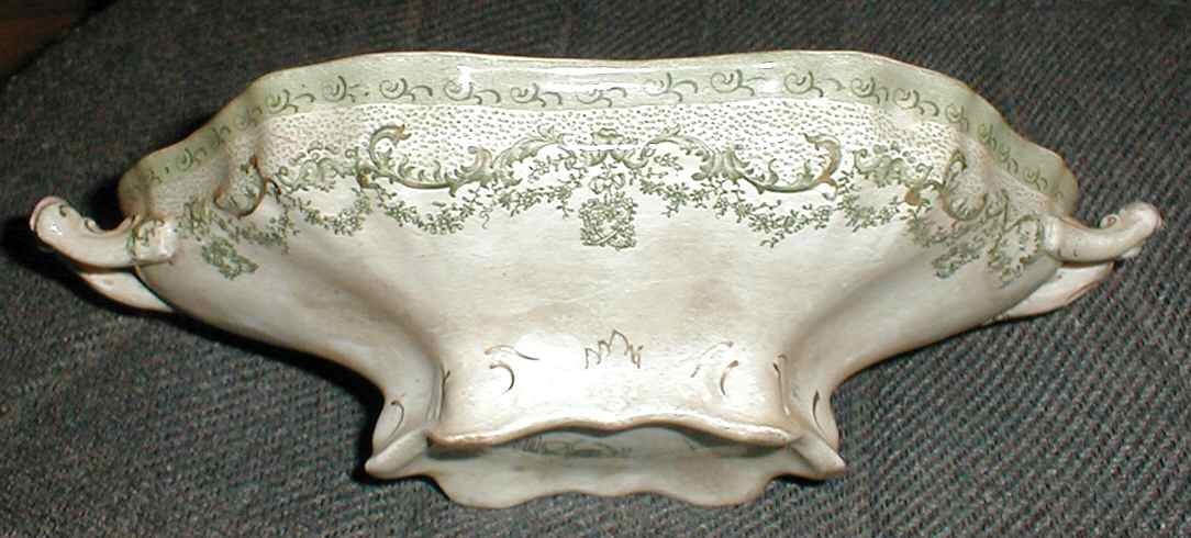 Colwyn Green Oval Vegetable No Lid by New Wharf-1