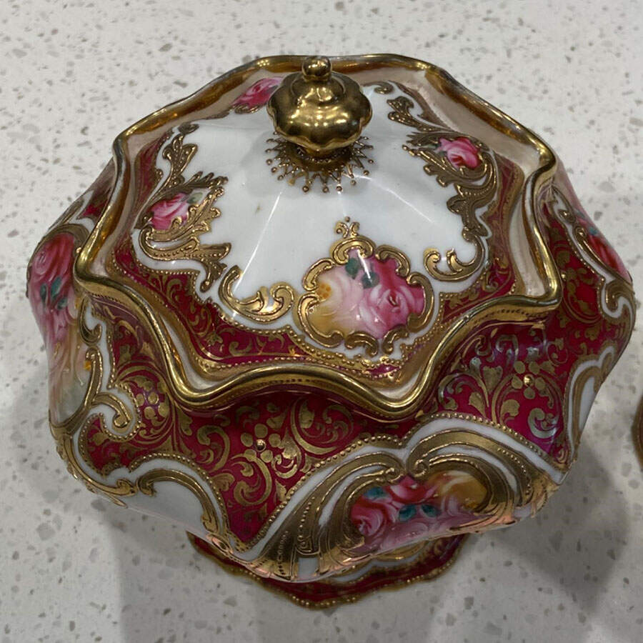 N3300 Sugar Bowl & Lid by Noritake-1