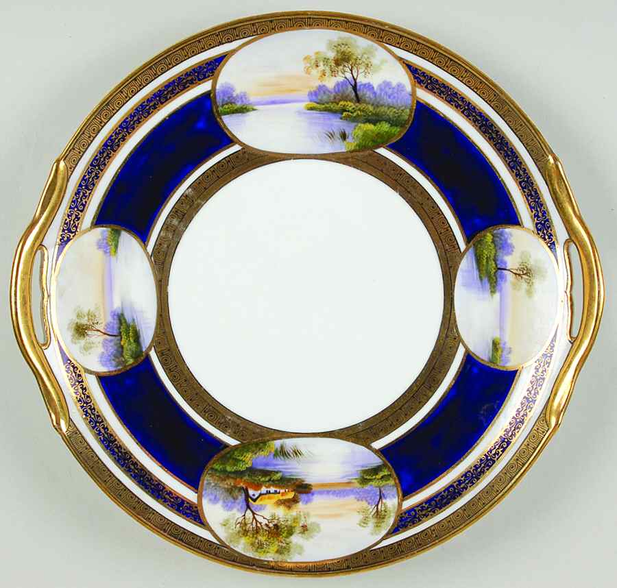 N3301 Handled Cake Plate by Noritake-1