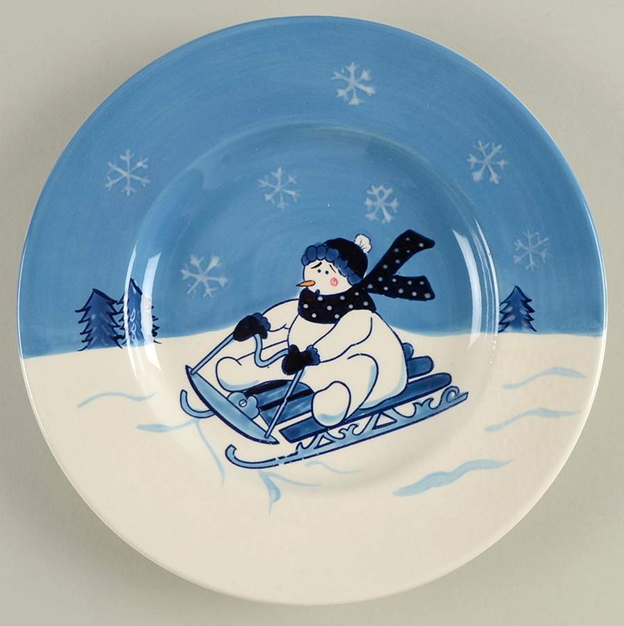 Winter Valley Salad Plate by Northcrest Home-1