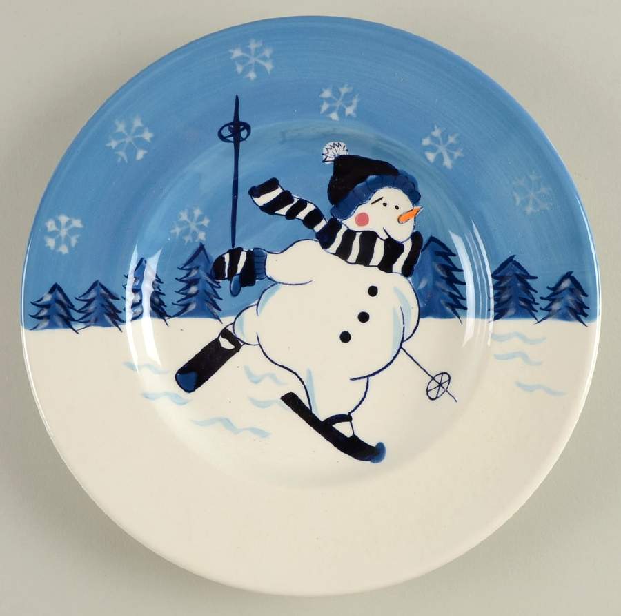 Winter Valley Salad Plate by Northcrest Home-1