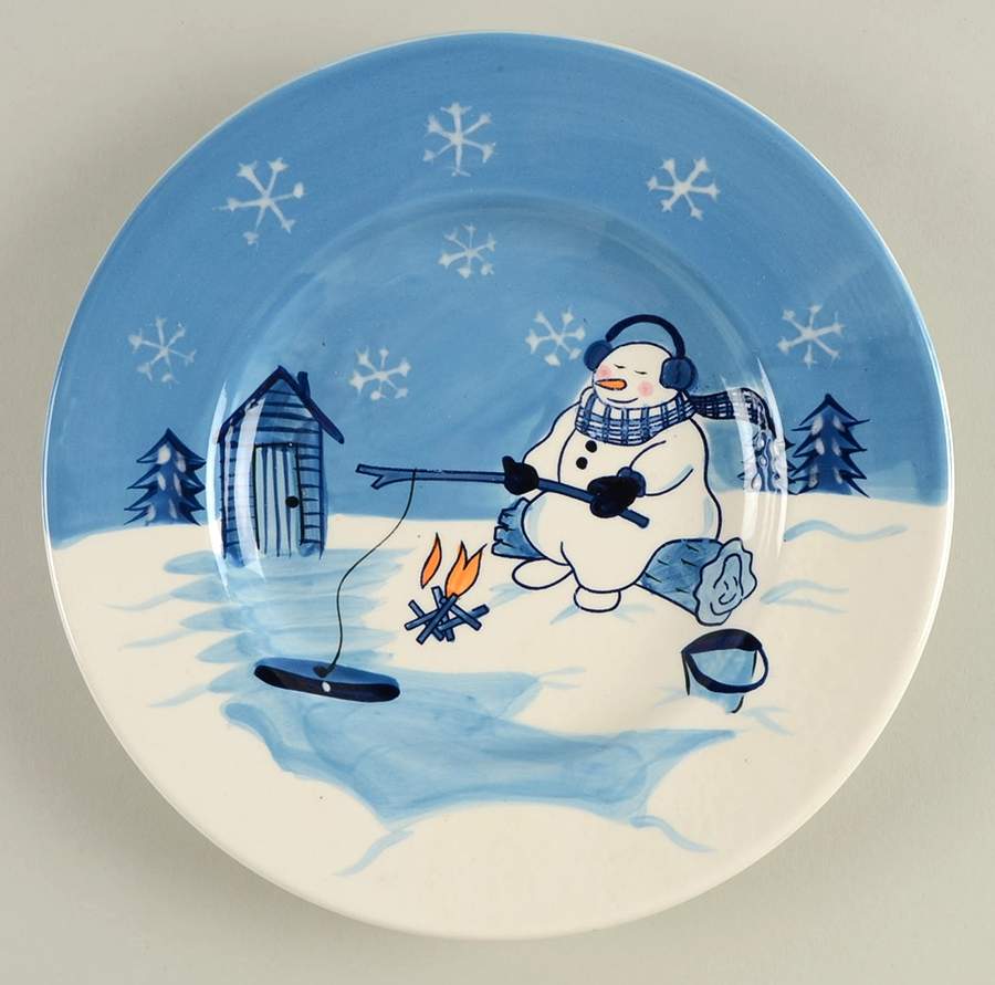 Winter Valley Salad Plate by Northcrest Home-1