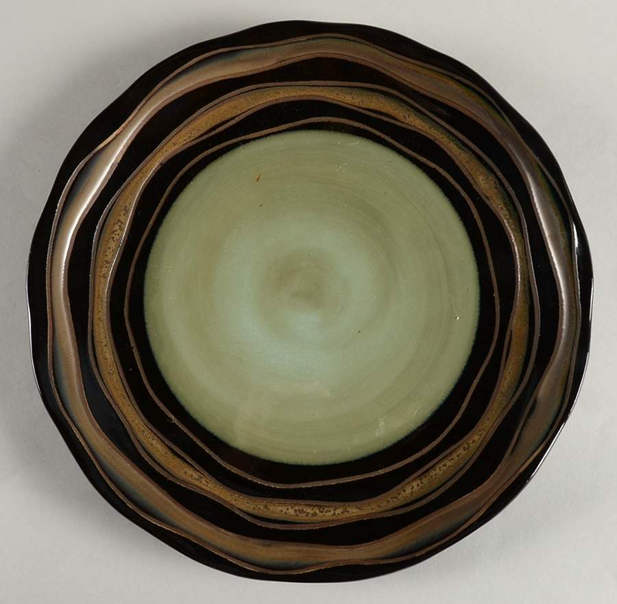 Waves 12" Chop Plate (Round Platter) by Noble Excellence-1