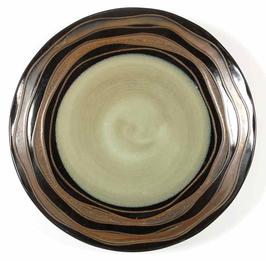 Waves Dinner Plate by Noble Excellence-1